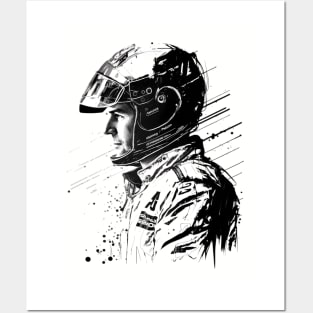 Racing Driver Art Posters and Art